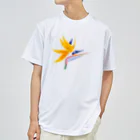 kimchinのカラフルな花　ストレリチア・極楽鳥花 Dry T-Shirt