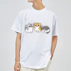 ふわにゃんshopののんびりにゃんず ドライTシャツ