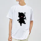 twoあんどtwoの『clown monkeys』メロディ シルエットＶｅｒ． ドライTシャツ