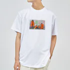 UENO_Farmのcarrot family Dry T-Shirt