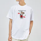 虹色PLUSの可愛いジャックラッセルテリア犬 Dry T-Shirt