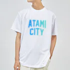 JIMOTOE Wear Local Japanの熱海市 ATAMI CITY ドライTシャツ
