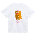 LoveAnimalのくまちゃん in LOVE Dry T-Shirt