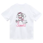 LoveAnimalの猫　お菓子づくり ドライTシャツ