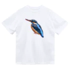 鴨かもですのカワセミ Dry T-Shirt