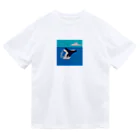 gentianのクジラさん Dry T-Shirt