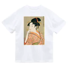 寿めでたや(ukiyoe)のUkiyoe　Utamaro ドライTシャツ