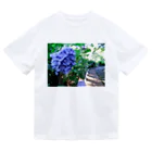 Un-Obliviateの華にブルー Dry T-Shirt