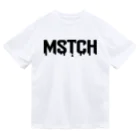 MUSUTCH（むすっち） SHOPのMSTCH黒ロゴドライTシャツ Dry T-Shirt