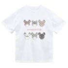 moca's  atelierのポップコーンチンチラ Dry T-Shirt