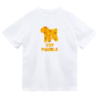 onehappinessのトイプードル　ガーベラ Dry T-Shirt