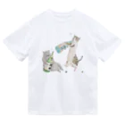 トコロコムギのべろべろにゃんこ Dry T-Shirt