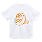 おにぎり屋のヘビ花火シシバナ（オレンジver） ドライTシャツ