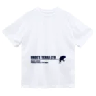 FROG'S TERRA LTDのシルエット　ロゴ　ディープシーブルー Dry T-Shirt