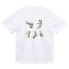 ロキの店の転がる犬 Dry T-Shirt