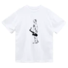 おえかきする水蜜桃のHE IS A SAX PLAYER  Dry T-Shirt