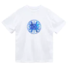 Cyan's graphicsのBlue graphics(circle) ドライTシャツ