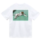 DancingStoneShopの野良猫たまりん ドライTシャツ