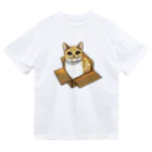 縁-yukari-のダンボールにゃんこ Dry T-Shirt