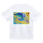 アート工房　甘月蝕(kanngesshoku)『TAaKA』のストアのMary's  tweets『ワーイ、海水浴って最高!!』 ドライTシャツ