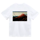 寿めでたや(ukiyoe)の葛飾北斎_冨嶽三十六景　山下白雨 ドライTシャツ