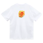 SUZURI.KEY-CHANの7月17日の誕生日花は「百日草」です！ Dry T-Shirt