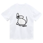 🍤のみくりやねこ(しろ) ドライTシャツ