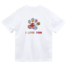 onehappinessの肉球　マカロン Dry T-Shirt