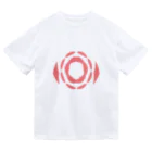 neboworksのフラワー（レッド） Dry T-Shirt