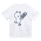 風野ひつじのガラケー猫 ドライTシャツ