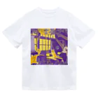 Nisaburo ☆kの月光ネコ Dry T-Shirt