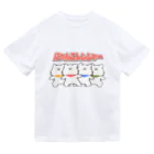 猫原のしのにゃんこレンジャー　文字入り Dry T-Shirt