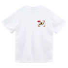 リコリス・曼珠沙華・ヒガンバナのL.M.H Clubロゴ合わせ Dry T-Shirt