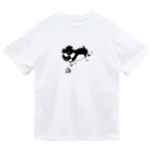 DENANのゴロゴロする犬 Dry T-Shirt