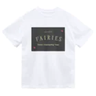 鳥取チアリーディングチーム　フェアリーズのフェアリーズ　ロゴグレー ドライTシャツ