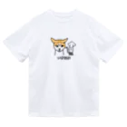 gogocats-shopのイカ耳猫　トラ猫 Dry T-Shirt