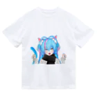 リネイル@Vtuber　の舌だしリネイルTシャツ ドライTシャツ