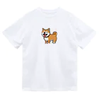 Shibainuteikokuのコミック柴犬 ドライTシャツ