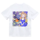 ラッキーチャームのハロウィンの魔女 ドライTシャツ