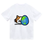 ミケタマのミケタマ ロゴ ドライTシャツ