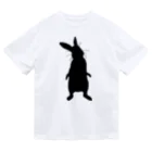 AngelRabbitsの立ち尽くすうさぎ Dry T-Shirt