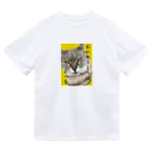 おてらのどうぶつたちのニャンコのシルバさん Dry T-Shirt