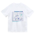 CHICHIZŌのSusanoo's item (青×水) ドライTシャツ