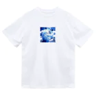 yuucanvasの宇宙アート･水の惑星 Dry T-Shirt