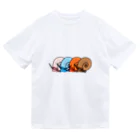 Pooyan'sのカラフルな巻貝たち Dry T-Shirt