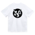 Fontaのジオメトリック猫 Dry T-Shirt
