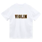 クラシック音楽の服のヴァイオリン ドライTシャツ