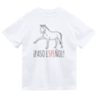 馬のいる日常の¡PASO ESPEÑOL! Dry T-Shirt