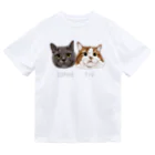 みきぞーん｜保護猫 ミッキー画伯と肉球とおともだちのsophie tiv ドライTシャツ