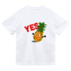 MZグラフィックスのパイナップル　YES Dry T-Shirt